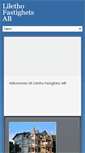 Mobile Screenshot of liletho.se